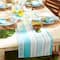 DII® Beach House Stripe Print Outdoor Table Runner